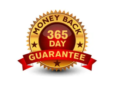 365 days money back guarantee